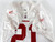 2010 San Francisco 49ers Frank Gore #21 Game Issued White Practice Jersey L 0686