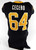 2009 Missouri Tigers Mike Cecero #64 Game Issued Black Jersey Football 44 0691