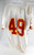 1993 Kansas City Chiefs #49 Game Issued White Jersey 44 0290