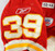 2002 Kansas City Chiefs Ray Crockett #39 Game Used Red Jersey 44 0463