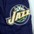 2011-12 Utah Jazz Alec Burks #10 Game Used Navy Warm Up Pants XL 757
