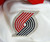 Portland Trail Blazers Game Issued White Shooting Shirt 2XL 412