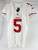 2013 San Francisco 49ers #5 Game Issued White Jersey 42 0511