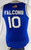 2021-22 Air Force Falcons #10 Game Used Blue Jersey Basketball L 210