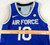 2021-22 Air Force Falcons #10 Game Used Blue Jersey Basketball L 210