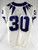 2019-22 Texas Christian TCU Frogs #30 Game Used White Jersey Football NP R 40 5