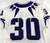 2019-22 Texas Christian TCU Frogs #30 Game Used White Jersey Football NP R 40 5
