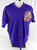 2000s Akron RubberDucks Blank Game Issued Purple Jersey 50 706