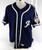 2008 Portland Beavers Blank Game Issued Navy Jersey 50 843