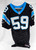 1997 Carolina Panthers Matt Finkes #59 Game Used Black Jersey 48 0494