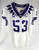 2019-22 Texas Christian TCU Frogs #53 Game Used White Jersey Football NP R 42 0