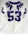 2019-22 Texas Christian TCU Frogs #53 Game Used White Jersey Football NP R 42 0
