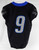 2021 Boise State Broncos #9 Game Used Black Jersey Football NP Rem 42 969