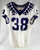 2023-24 Texas Christian TCU Frogs #38 Game Used White Jersey Football NP R 42 2