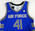 2022-23 Air Force Falcons #41 Game Used Blue Jersey Basketball M 202
