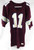 1982-84 Michigan Panthers #11 Game Issued Royal Plum Jersey USFL S 0498