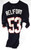 1984 Houston Gamblers Ron Reliford #53 Game Used Black Jersey USFL 48 0499