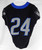 Boise State Broncos #24 Game Used Black Jersey Football NP Rem 38 967
