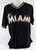 2000s Mens Miami Marlins Blank Authentic Black Jersey Majestic 52 938