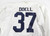 1990s Florida Panthers Kevin Doell #37 Game Used White Practice Jersey 58 0631
