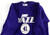 1990s Utah Jazz #41 Game Used Purple Warm Up Sweatshirt XL 0696
