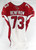 2014 Arizona Cardinals Justin Renfrow #73 Game Issued White Jersey 46 994