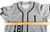 Jacksonville Suns #18 Game Used Grey Jersey 48 799