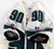 1996 Philadelphia Eagles Ronnie Dixon #90 Game Issued White Jersey 50 0224
