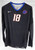 Boise State Broncos #18 Game Used Black Jersey Volleyball L 976