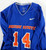 2013 Boise State Broncos #14 Game Used Blue Jersey Volleyball L 988