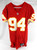 1999 Kansas City Chiefs Kendrick Gholston #94 Game Issued Red Jersey 46 0311
