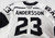 Ontario Reign Lias Andersson #23 Game Used White Jersey A Patch 56 419