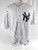 2017 New York Yankees Blank Game Issued White Jersey Memorial Day 50 683
