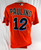 2012-17 Miami Marlins Paulino #12 Game Used Orange Jersey 46 060