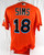 2012-17 Miami Marlins Sims #18 Game Used Orange Jersey 48 064