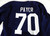 Late 1990s Florida Panthers Serge Payer #70 Game Used Navy Practice Jersey 58 0