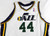 2010-11 Utah Jazz Kyrylo Fesenko #44 Game Used White Jersey 4XL 794