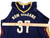 2014-15 New Orleans Pelicans #37 Game Issued Navy Jersey 3XL 366