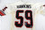 1984-85 Houston Gamblers Andy Hawkins #59 Game Issued Used White Jersey 48 USFL