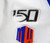 2019 Boise State Broncos #55 Game Used White Jersey 150 Patch Football NP R 46 2
