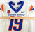 2020 Boise State Broncos #19 Game Used White Jersey MW Graduate P Football N