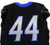 2022 Boise State Broncos #44 Game Used Black Jersey Football NP Rem 42 971