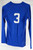 Boise State Broncos #3 Game Used Blue Jersey Volleyball L 987