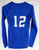 2013 Boise State Broncos #12 Game Used Blue Jersey Volleyball M 989