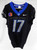 2023 Boise State Broncos #17 Game Used Black Jersey Football NP Rem 40 961