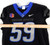 2022 Boise State Broncos #59 Game Used Black Jersey Football NP Rem 46 965