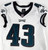 2023 Philadelphia Eagles Johnny King #43 Game Used White Jersey 40 DP71338