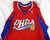 2007-08 Philadelphia 76ers Blank Game Issued Red Jersey 48 939