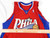 2007-08 Philadelphia 76ers Blank Game Issued Red Jersey 44 941
