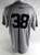 2021 Long Beach State Dirtbags #38 Game Used Grey Jersey Baseball XL DP95626